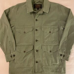Filson Olive Green Military Field Cruiser Jacket